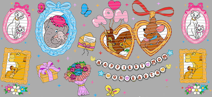 16oz Disney style-D-1497